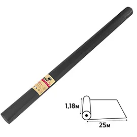 Tovaglia damascata in rotolo 1,18x25m carta nero Pro Nappe