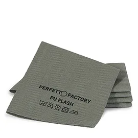Conf 5 Panni in PU flash 34x36cm grigio Perfetto Factory