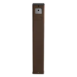 posacenere a colonna con serratura  corten Stilcasa