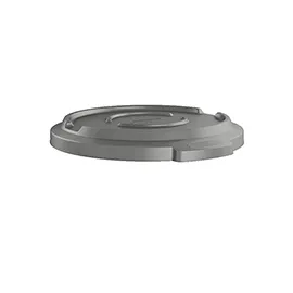 Coperchio grigio per pattumiera Cestone Titan 120 Lt  Rotho