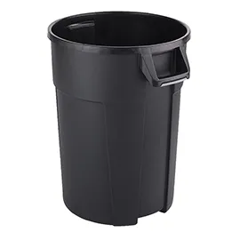 Pattumiera Cestone Titan 120 Lt nero Rotho