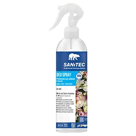 Profumatore per ambienti e tessuti Deo Spray 300ml bouquet di fiori Sanitec
