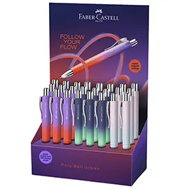 Expo 24pz Poly Ball Flow XB fusto colori assortiti Faber-Castell