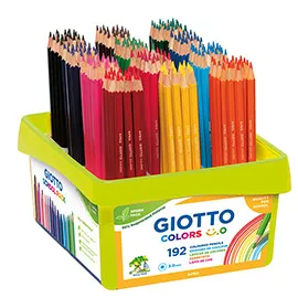Schoolpack 192pz matite colorate Colors Smile colori assortiti Giotto