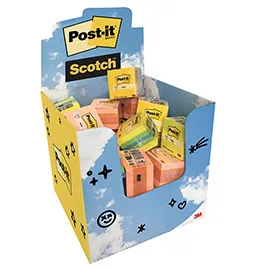 Expo 25+5 Mini Cubi Post-it® 51x51mm 400fg/blocchetto colori assortiti