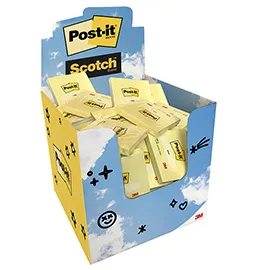 Expo 54+6 Post-it® 76x76mm 100fg/blocchetto Giallo Canary