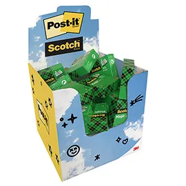 Expo 28+4pz nastro adesivo Scotch®Magic® 19mmx33m