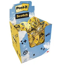 Expo 28+4pz nastro biadesivo 12,7mmx6,3m Scotch®