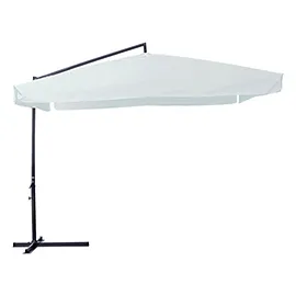 Ombrellone quadro 3x3 con braccio laterale bianco- prodotto stagionale