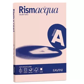 Carta RISMACQUA 200gr A4 125fg salmone 05 FAVINI