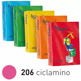 Carta LECIRQUE A4 160gr 250fg ciclamino 206 FAVINI