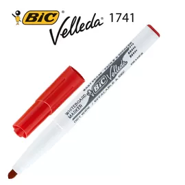 Pennarello VELLEDA 1741 punta tonda whiteboard rosso BIC?