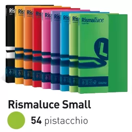 Carta RISMALUCE SMALL A4 90gr 100fg pistacchio 54 FAVINI