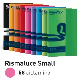 Carta RISMALUCE SMALL A4 200gr 50fg ciclamino 58 FAVINI