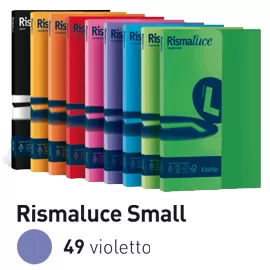 Carta RISMALUCE SMALL A4 200gr 50fg viola 49 FAVINI