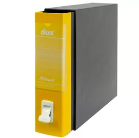 Registratore Dox 2 giallo dorso 8cm f.to protocollo Esselte