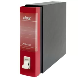 Registratore Dox 2 rosso dorso 8cm f.to protocollo Esselte