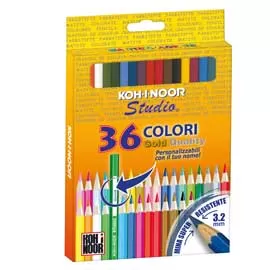 Astuccio 36 matite colorate Studio Koh.I.Noor