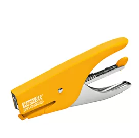 Cucitrice a pinza RAPID S51 SOFT GRIP giallo