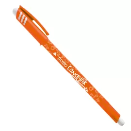 Penna sfera cancellabile CANCELLIK 1,0mm arancio TRATTO