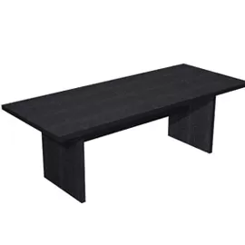 TAVOLO RIUNIONI 220x100cm NERO VEN. - PRESTIGE