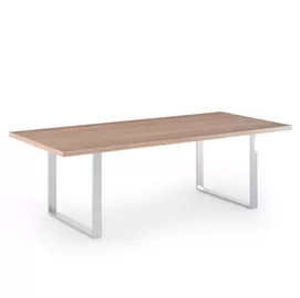 TAVOLO RIUNIONI 220x100cm CILIEGIO AR.- PRESTIGE METAL