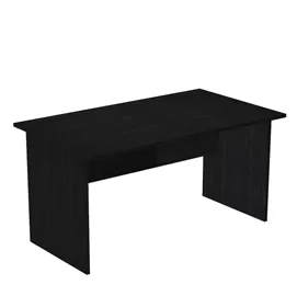 SCRIVANIA LINEARE 140X80cm NERO VENATO - EASY