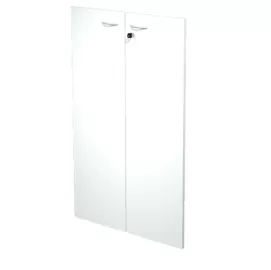 COPPIA ANTE in MELAMIN. x Mob.MEDIO BIANCO - EASY