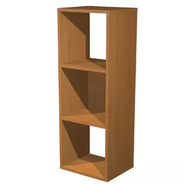 LIBRERIA 3 CASELLE 35,9x29,2cm-H103,9cm NOCE CHIARO - RAINBOW