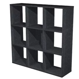 LIBRERIA 9 CASELLE 104x29,2cm-H103,9cm NERO VENATO - RAINBOW