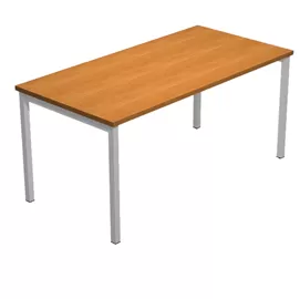 SCRIVANIA LINEARE 118X80cm NOCE CHIARO - EASY Plus
