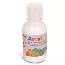 Colore acrilico fine Acryl 125ml bianco PRIMO