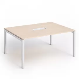 TAVOLO RIUNIONI 6 Posti 160X120xH72,5cm ROVERE - AGORA'