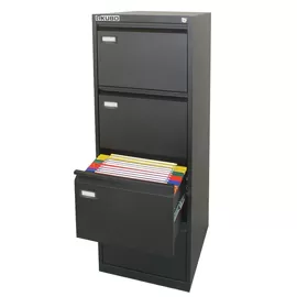 CLASSIFICATORE Kubo 4 CASSETTI per CART. SOSPESE NERO H 132cm