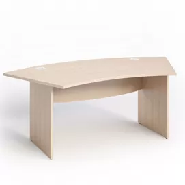 Scrivania fianchi pannello 190x96xH73cm Rovere - Agora' Direction