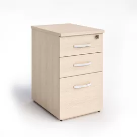 Cassettiera alta 3cass. 44x60xH73cm Rovere - Agora' Compact