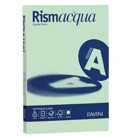 Carta RISMACQUA STANDARD A4 90gr 300fg verde chiaro 09 Favini
