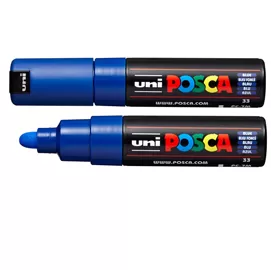 Marcatore UNI POSCA PC7M p.large 4,5-5,5mm blu UNI MITSUBISHI