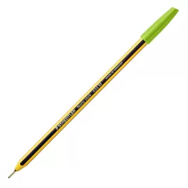Scatola 10 penna a sfera 434 Noris Stick verde chiaro 1,0mm STAEDTLER