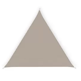 Tenda a vela ombreggiante triangolare 5m tortora