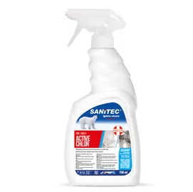 Detergente sgrassante clorinato 750ml Sanitec