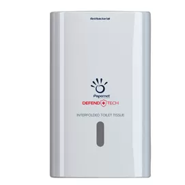 Dispenser Antibatterico Defend tech Carta Igienica Interfogliata
