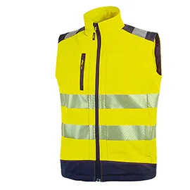 Gilet alta visibilitA' softshell Dany giallo fluo Taglia S U-Power