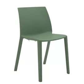 Seduta attesa Dora DOR verde senza braccioli
