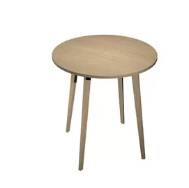 Tavolo alto tondo Ø100xH105cm Rovere/Rovere Woody