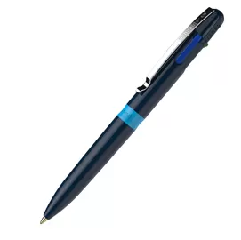 Penna a sfera Take 4 a quattro colori punta M fusto blu Schneider
