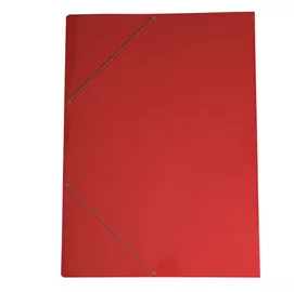 Cartella con elastico 70x100cm Rosso in cartoncino plast. 71LD