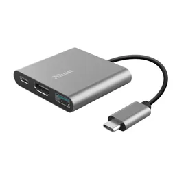 Adattatore USB-C multiporta 3-in-1 Dalyx Trust