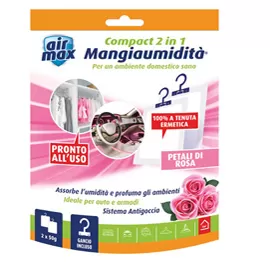 Air Max 2 mangiaumiditA' appendibile Compact 2 in 1 Petali di Rosa 50gr