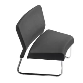 Modulo curva interna divano Slastic in similpelle nero Unisit